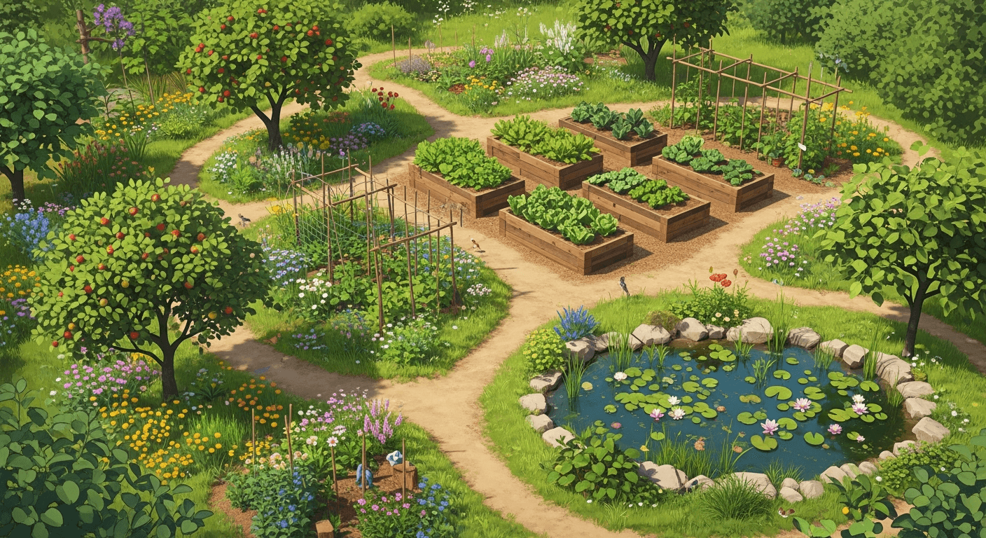 Step-by-Step: Design Permaculture Garden for Success