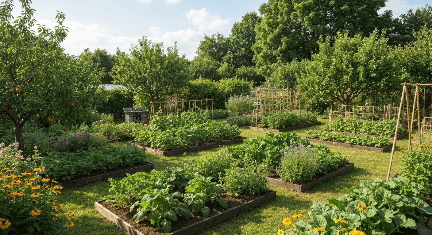 Create a Stunning Permaculture Garden from Scratch